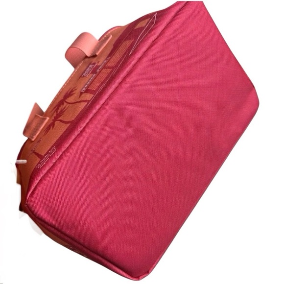 Trader Joe’s Peach Coral Orange Mini Insulated Tote Bag Lunch Box New With Tags - Picture 2 of 7